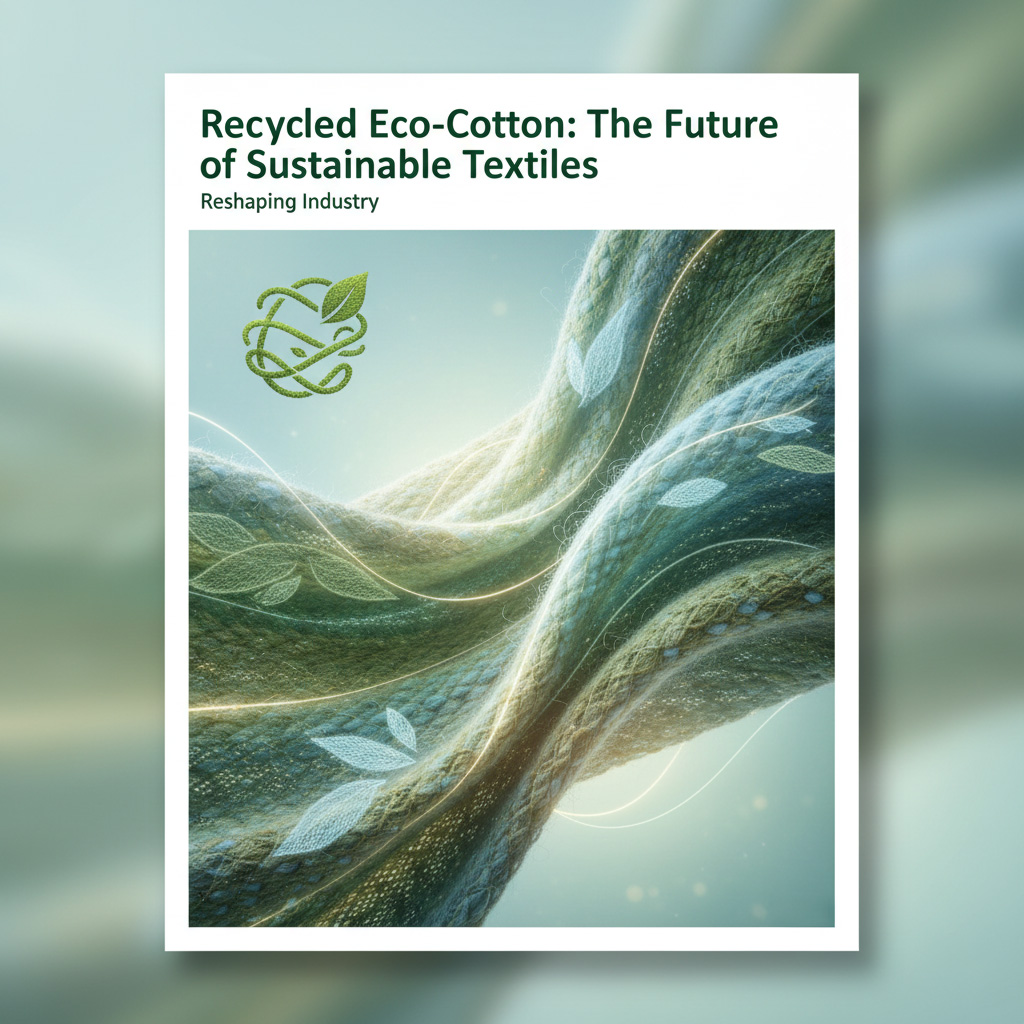 Paano Binuhubog ng Recycled Eco-Friendly Cotton na Tela ang Kinabukasan ng Sustainable Textiles