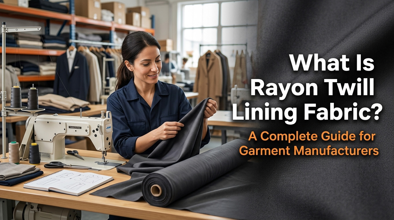 Ano ang Rayon Twill Lining Fabric? Isang Kumpletong Gabay para sa Mga Tagagawa ng Damit