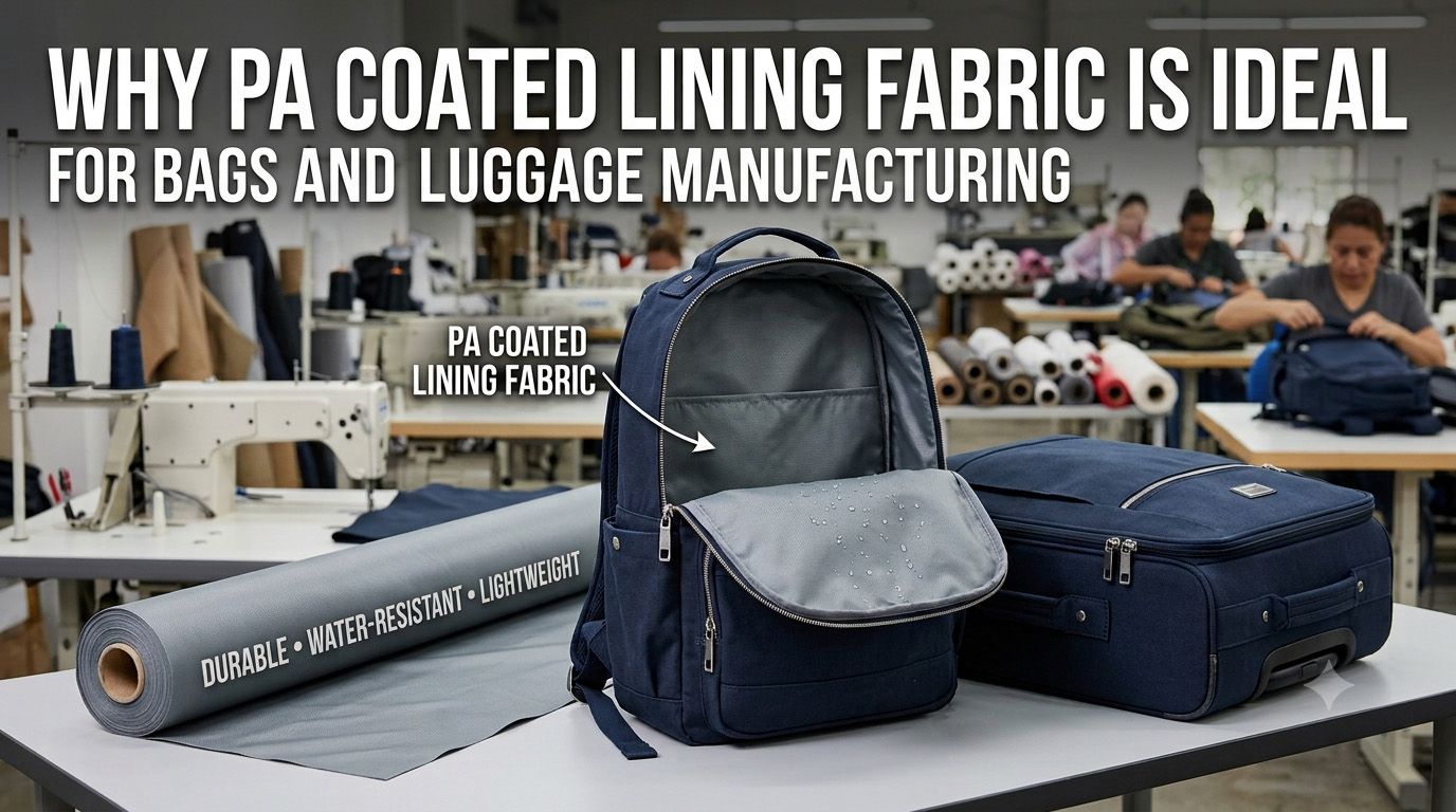 Bakit Ang PA Coated Lining Fabric ay Tamang-tama para sa Mga Bag at Luggage Manufacturing