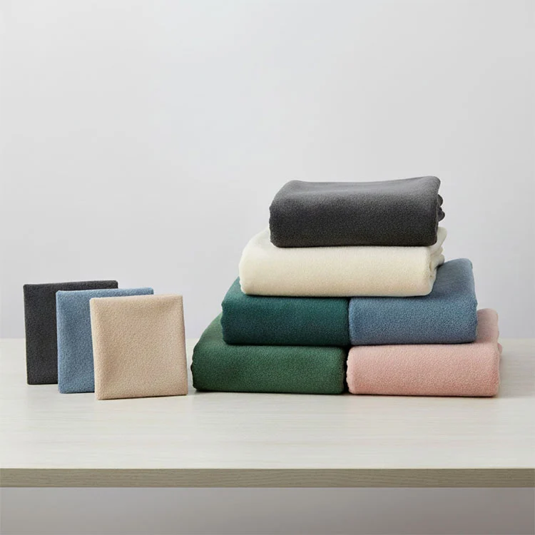 Anti-pill brushed tela